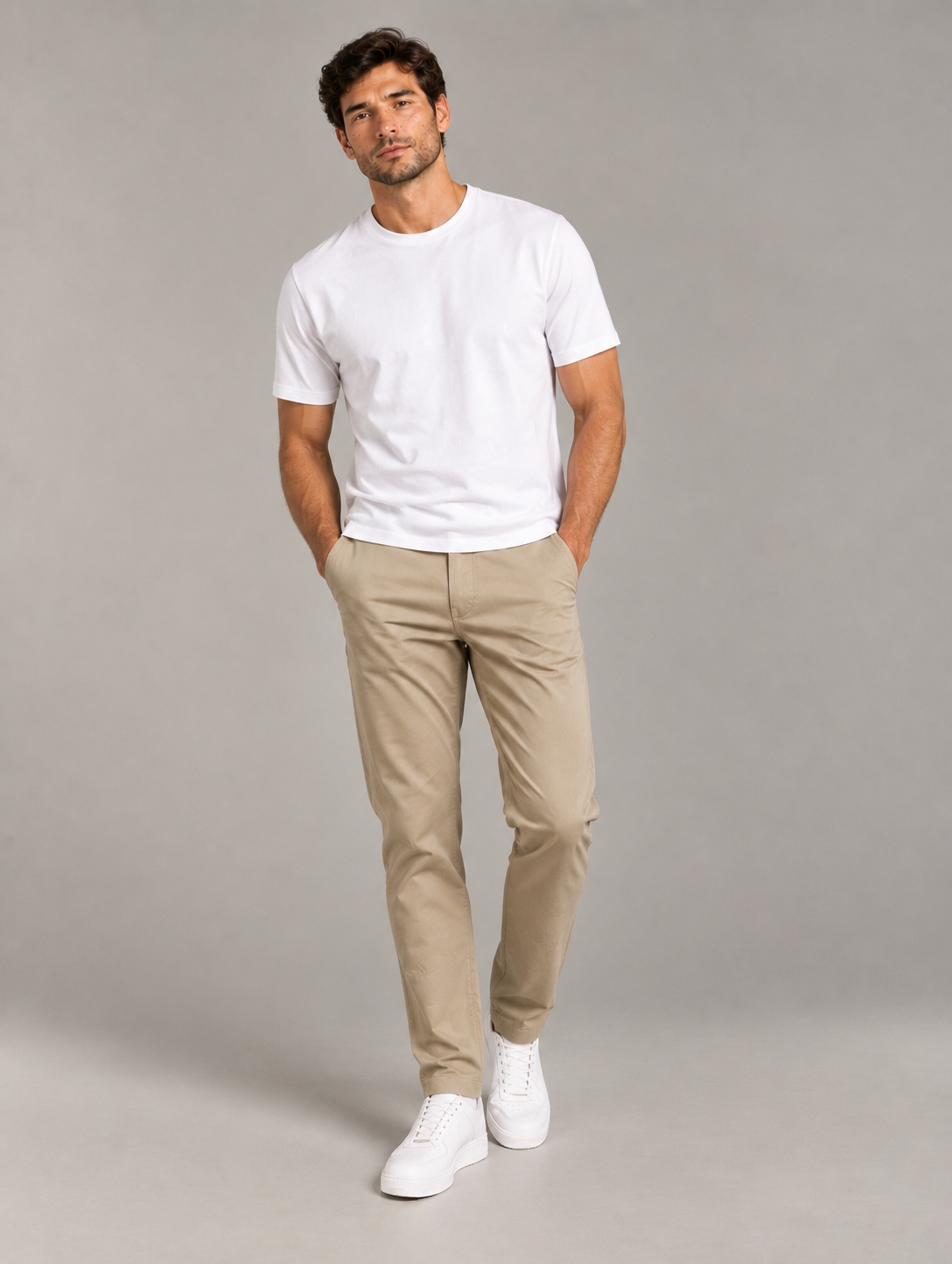 Tailored Chino Trousers by Sorelle